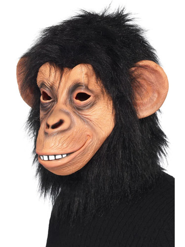 Unisex chimp mask mens - mask, ladies