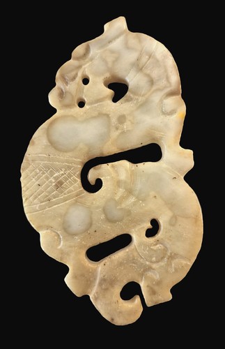 Chinese carved jade - carved,