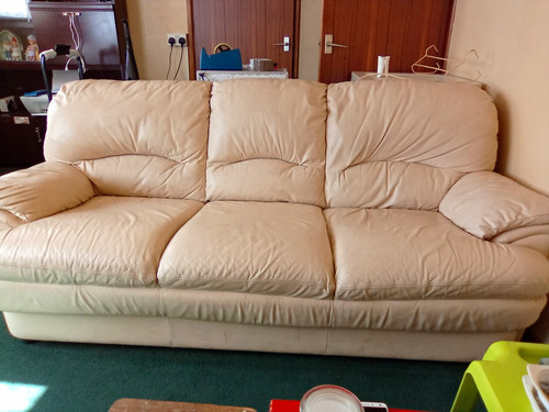 Harveys cream leather - harveys,