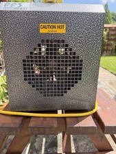 Industrial 110 Volt Fan Heater  about 1 months Use .
