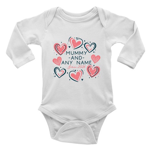 Personalised mummy and child - personalised,