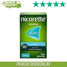 Nicorette 4mg Nicotine Gum –