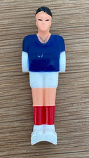 Blue & White Replacement Player Person Man For Foosball Football Table