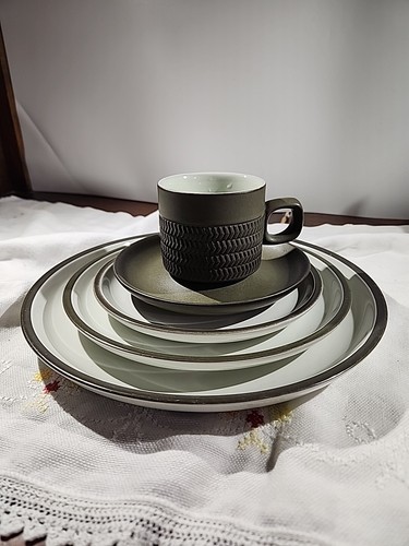 Denby camelot dark green 5pc - dark,