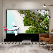 VIVIDSTORM S PRO Electric Tension Floor Rising UST ALR Projector Screen