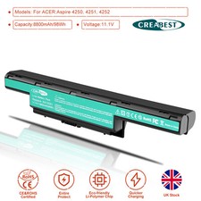 8800mAh AS10D31 AS10D51 Battery Für Acer Aspire 4250 4251 5741 7741 5551 5750