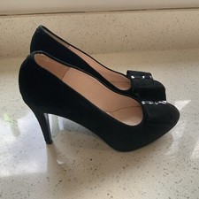 LK Bennett Shoes Black Suede