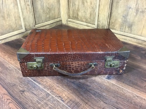 Antique crocoldile skin - crocoldile,