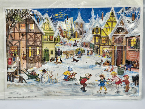 West germany paper advent - germany,