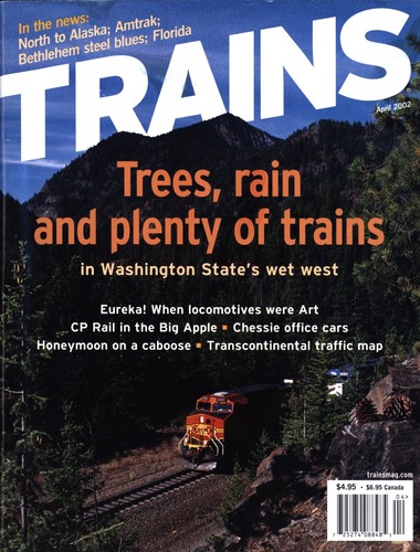 Trains magazine april - magazine,