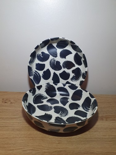 Habitat black white - black, &