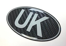 UK Oval 100mm CARBON FIBRE