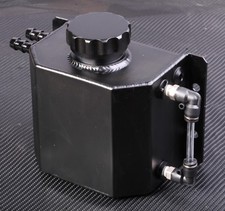 Oil Catch Can Fittings Universal Breather Tank Crank Breather Square Black