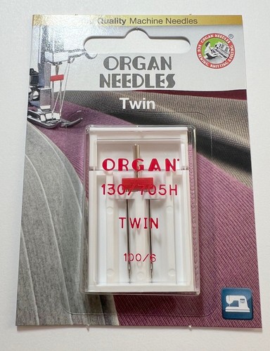 Organ twin needle for - organ,