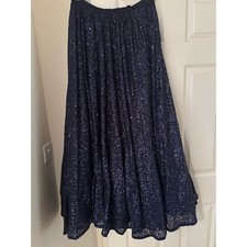 Indian Heavy Navy Blue Sequins