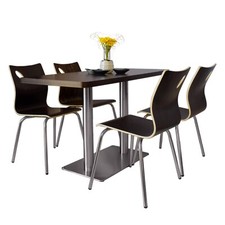 Heavy Duty Wood Dining Table Restaurant Bar Cafe Bistro Tables