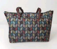 Fossil Rachel Tote XL Chevron