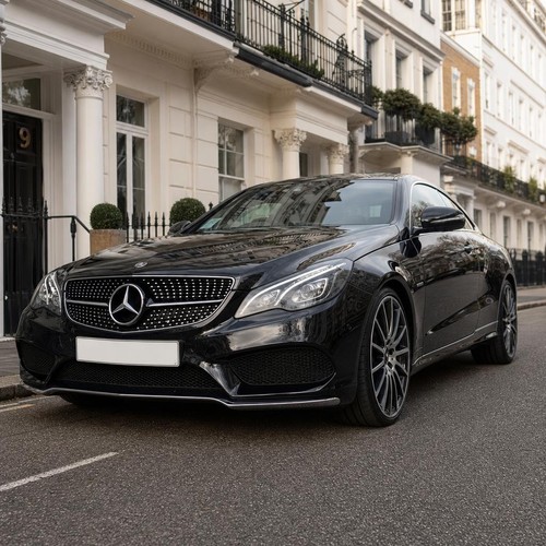 Mercedes w207 coupe front - mercedes,