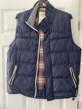 VGC SOULCAL & CO CALIFORNIAN OUTFITTERS MENS PADDED GILET NAVY SIZE XL