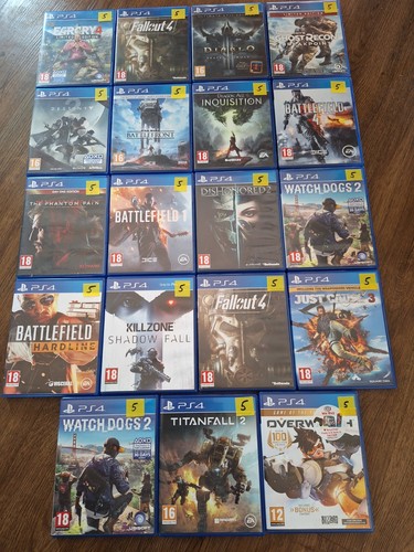 Ps4 games bundle of - games.,