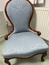 Antique Victorian Spoon Back Nursing Chair