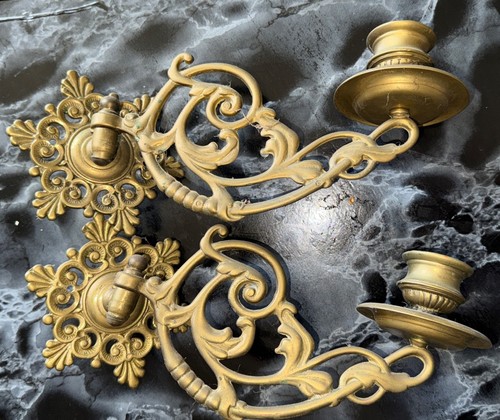 Brass piano candle - piano, holders