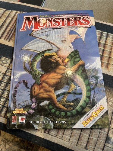 Runequest monsters third - monsters,