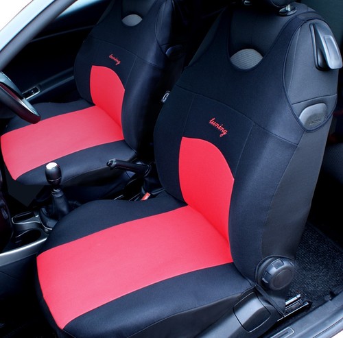 Black front car seat covers - 2,