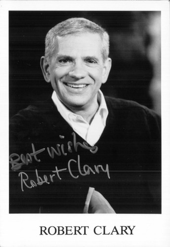 Robert clary signed autograph - signed,