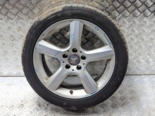 MERCEDES SLK R172 ALLOY WHEEL & TYRE 5.84 MM 225/45/R17 17" 7.5J 2012