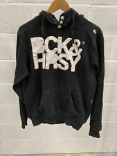 Men's Beck & Hersey Black Hoodie - Medium (BCK & HRSY) - Beautiful Fit - Used