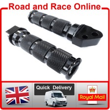 Suzuki SV650- SV650S- SV1000 SV1000S Rear Foot Pegs Footrest Black CNC Aluminium