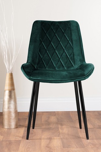 Pesaro luxury velvet black - x2,