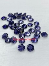 NATURAL IOLITE FACETED ROUND