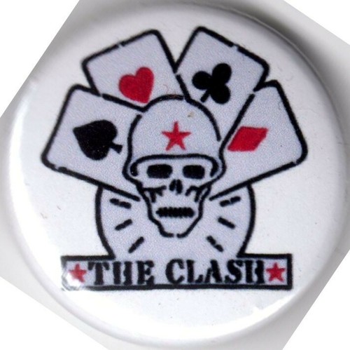 The clash pin button badge - clash,
