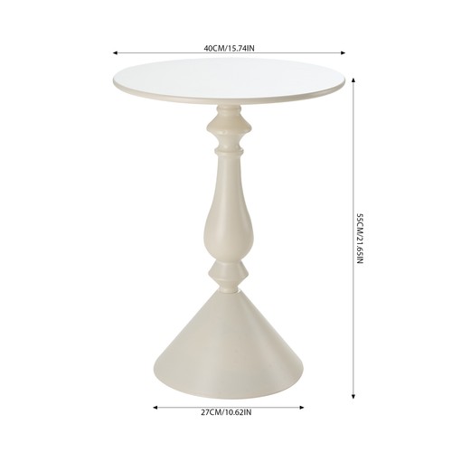 Round side table sofa - round,