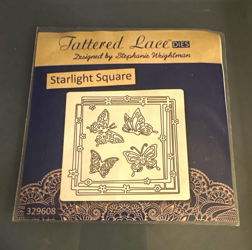 Tattered lace starlight square - tattered,
