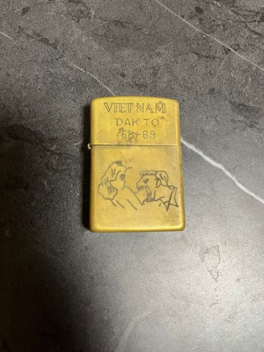 Zippo vietnam war dak - vietnam,