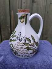 Porcelain Olive Oil Cruet By Rosanna