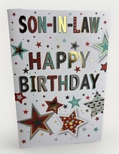 Son In Law Happy Birthday Card