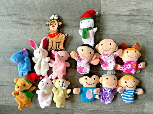 Bundle soft finger puppets - bundle,