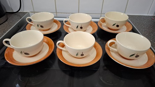 Set poole pottery fresco - 6,