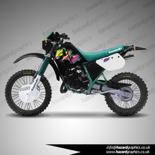 Kawasaki kmx 125 200 - 200, graphics
