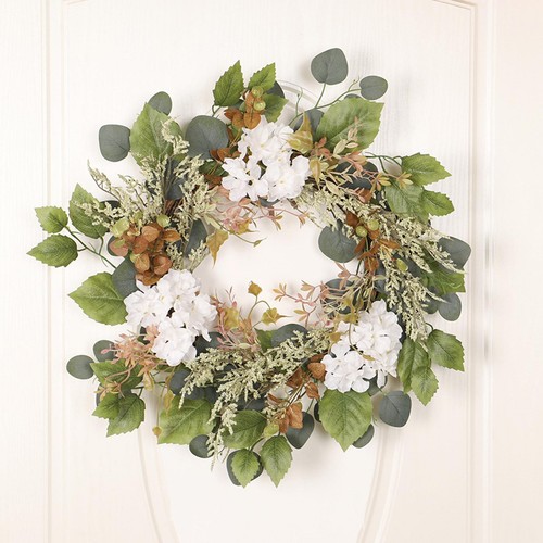 Artificial eucalyptus wreath - artificial,