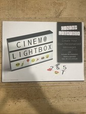 Cinema Battery Operated Light-Up Sign