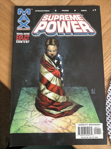 Max comics supreme power no - max,