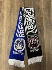 Brighton V Grimsby 19/3/23 1/4Final Football Scarf-Mint Condition