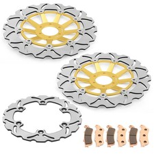 Front Rear Brake Discs Pads