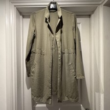Women’s Khaki Duster Jacket Size 6 Primark