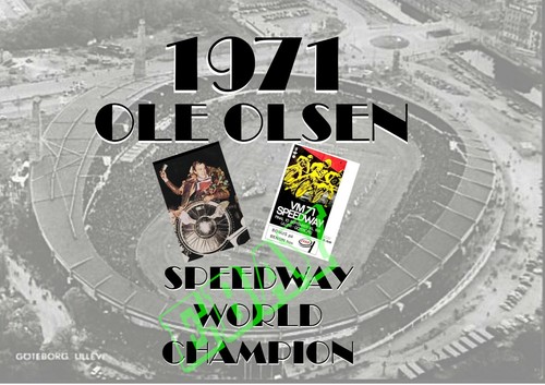 Speedway ole olsen - ole, 1971
